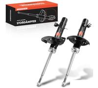 Frankberg 2x amortisseurs à gaz avant Compatible avec 208 I CA CC bicorps 1.0L-1.6L 2012-Aujourd'hui Replace# 9801729680
