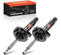 Frankberg 2x Amortisseurs à gaz Essieu Avant Compatibles avec Série 3 E46 318 320 323 325 328 330 2.0L-3.0L 1998-2007 Remplacer# 334945