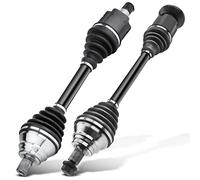 Frankberg 2x Arbre de Transmission Boîte de vitesses automatique Essieu Avant Droite Gauche Compatible avec Q3 8UB 8UG P.a.s.s.a.t Alltrack 3G5 CB5 T.i.g.u.a.n 5N Remplacer# 5N0407763F