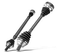 Frankberg 2x Arbre de Transmission Essieu Avant Compatible avec Golf V 1K1 P.a.s.s.a.t 3C2 A3 8V1 8VK 8P1 T.o.u.r.a.n 1T1 1T2 J.e.t.t.a III 1K2 Remplacer# 1K0407271AT