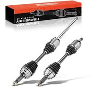 Frankberg 2x Arbre de Transmission sans bague ABS Essieu Avant Gauche Droite Compatible avec X5 E53 3.0d 3.0i 4.4i 4.6is 4.8is 2.9L-4.8L 2000-2006 Remplacer# 31607505006