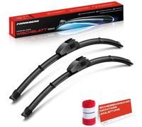 Frankberg 2x Balais d'essuie-glace 550mm/550mm, avant | Compatible avec Sebring, Ram 1500 Pick-up, Sebring décapotable, Plateau/châssis de transport, Boîte de transit