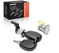 Frankberg 2x Barillet serrure de porte Compatible avec Duster HS 1.2L-1.6L 2010-2018 SUV Remplacer# 6001550787,6001550788