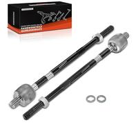 Frankberg 2x Barre d'accouplement Essieu Avant Compatible avec Polo 9A 9N 1.2L-1.9L 2001-2009 Fabia I 6Y2 6Y5 6Y3 1.0L-2.0L 1999-2008 R.o.o.m.s.t.e.r 5J7 5J 1.2L-1.9L 2006-2015 Remplacer# 6Q0423804A