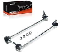 Frankberg 2x Biellette Barre Stab Essieu Avant Compatible avec Série 5 E60 Série 5 Break E61 520 523 525 530 535 540 545 550 M5 2001-2010 Remplacer# 31306781547
