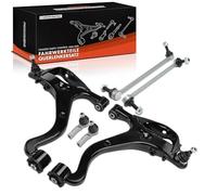 Frankberg 2x Bras de Suspension + 2x Barre d'Accouplement + 2x Rotule de Direction Compatible avec Discovery III L319 VorL Discovery IV L319 VorL R.a.n.g.e R.o.v.e.r Sport L320 VorL LR028252