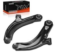 Frankberg 2x Bras de Suspension Essieu Avant en Bas Compatible avec Micra C+C III K12 1.4L 1.6L 2005-2010 Micra III K12 1.0L-1.6L 2003-2010 Note E11 NE11 1.4L-1.6L 2006-2012 Remplacer# 54500AX600