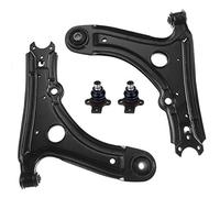 Frankberg 2x Bras de suspension Essieu Avant en Bas Compatibles avec Golf III/Golf III Van 1H1 1E7 1991-1998 Golf III Variant 1H5 1993-1999 Golf IV 1E7 1998-2002 V.e.n.t.o 1H2 1991-1998