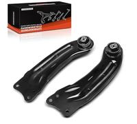 Frankberg 2x Bras transversal Bras longitudinal Arrière Compatible avec Golf V 1K1 2004-2009 A3 8P1 2003-2012 T.o.u.r.a.n 1T1 1T2 2003-2010 Remplacer# 1K0505223K,1K0505224K