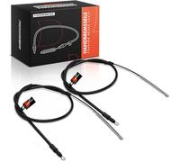 Frankberg 2x Câble de Frein à main Arrière Compatible avec Saxo S0 S1 1996-2004 Saxo Hatchback Fourgon S3 1999-2003 106 I 1A 1C 1991-1996 106 II 1A 1C 1996-2004 Remplacer# 96209110