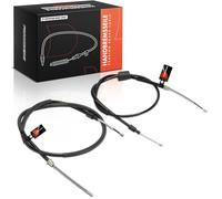 Frankberg 2x Câble de Frein à main câble Arrière Gauche Frein à tambour Compatible avec 306 7B N3 N5 306 Hatchback 7A 7C N3 N5 Remplacer# 474597