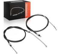 Frankberg 2X Câble de Frein de Stationnement Arrière Compatible avec X3 E83 2.0 2.5 3.0 xDrive18d xDrive20 xDrive25i xDrive30 xDrive35d 2.0L-3.0L 2003-2011 Remplacer# 34403400796