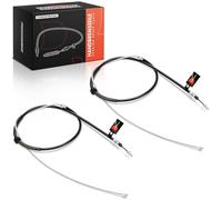 Frankberg 2x Câbles de frein à main Arrière Frein à disque Compatible avec M.e.g.a.n.e III Break Fourgon KZ0/1 M.e.g.a.n.e III Grandtour KZ0/1 Remplacer# 364000005R