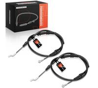 Frankberg 2x Câbles de frein à main Arrière Frein à disque Compatible avec Mult.i.v.a.n V Mult.i.v.a.n VI Transporter V Transporter VI Transporter/C.a.r.a.v.e.l.l.e VI Remplacer# 7E0609701E