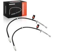 Frankberg 2x Câbles de Frein à main Arrière Gauche Droite Compatible avec Coupé C204 CLS C21 CLS Shooting Brake X218 W212 T-Model S212 Remplacer# 2124200185