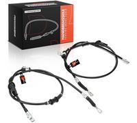 Frankberg 2x Câbles de Frein à main Frein à disque Essieu Arrière Compatible avec Space Star MPV DGA 1.3L-1.9L 1998-2004 Remplacer# MR915063