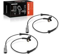 Frankberg 2x Capteur ABS 2 Broches Avant Compatible avec C4 II B7 1.4L-2.0L 2009-2021 DS4 1.6L-2.0L 2011-2015 307 Break 3E 1.4L-2.0L 2002-2009 Remplacer# 9665386780