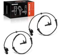 Frankberg 2x Capteur ABS 2-Pôles Avant Gauche Droite Compatible avec Tipo Break 356 357 1.0L-1.6L 2016-2024 Tipo Berline 356 357 1.0L-1.6L 2016-2024 Remplacer# 51986775