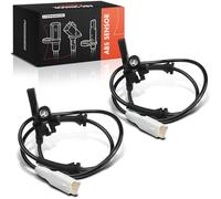 Frankberg 2x Capteur ABS 2-Pôles Compatible avec 307 Break 3E 307 CC 3B C4 Coupé LA 307 SW 3H 307 3A/C Remplacer# 96526967