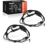 Frankberg 2x Capteur ABS Essieu Arrière Compatible avec C6 TD 2.2L 2.7L 3.0L 2005-2012 407 6D 6C 1.6L-3.0L 2004-2010 407 SW 6E 1.6L-3.0L 2004-2010 Remplacer# 4545A9