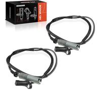 Frankberg 2x Capteur ABS Vitesse de rotation des roues Essieu Arrière Gauche Droite Compatible avec Série 1 E81 E82 E87 E88 2004-2013 Série 3 E90 E91 E92 E93 2004-2013 Remplacer# 34526762466