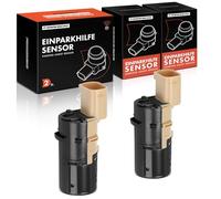 Frankberg 2x Capteur de stationnement PDC Capteur PDC Arrière 3-Polig Compatible avec 307 Break 3E 307 CC 3B C3 I FC FN C2 JM Xsara Picasso N68 Remplacer# 659095