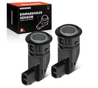Frankberg 2x Capteur de stationnement PDC Vorne und Arrière Compatible avec Model S 5YJS Electric 2012-2025 Model X 5YJX Electric 2015-2025 Remplacer# 1048474