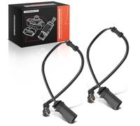 Frankberg 2x Capteur d'Usure de Plaquettes de Frein 2-Pôles Avant Compatible avec A6 4G2 4GC A6 Allroad 4GH 4GJ A6 Avant 4G5 4GD A7 Sportback 4GA 4GF Remplacer# 4G0615121D