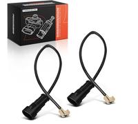 Frankberg 2x Capteur d'Usure de Plaquettes de Frein 2-Pôles Avant Gauche Droite Compatible avec Daily II Camionnette Daily II Remorque Daily III Camionnette Remplacer# 500054528