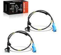 Frankberg 2x Capteurs ABS 2-Pôles Arrière Gauche Droite Compatibles avec C3 III SX 1.2L-1.6L 2016-2024 C4 Cactus 1.2L-1.6L 2014-2024 2008 I CU 1.2L-1.6L 2013-2024 Remplacer# 9805083380