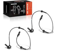 Frankberg 2x Capteurs ABS 2-Pôles Arrière Gauche Droite Compatibles avec Master III Bus JV Master III Camionnette FV Master III Remorque EV HV UV Remplacer# 24071153413