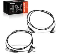 Frankberg 2x Capteurs ABS 2-Pôles Arrière Gauche Droite Compatibles avec Sprinter 4 6-T Camionnette B906 411-424 2.1L-3.5L 2006-2018 Remplacer# 9065404417