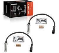 Frankberg 2x Capteurs ABS 2-Pôles Avant Arrière Compatibles avec 4 Series 1996-2004 Remplacer# 4410329632