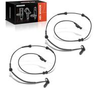 Frankberg 2x Capteurs ABS 2-Pôles Avant Gauche Droite Compatibles avec 500 312 1.0L-1.4L 2007-2024 500 C 312 0.9L-1.4L 2009-2024 500/595/695 1.4L 2008-2024 KA RU8 1.2L Remplacer# K68073058AB