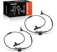 Frankberg 2x Capteurs ABS 2-Pôles Avant Gauche Droite Compatibles avec Meriva B MPV S10 1.2L-1.7L 2010-2017 Meriva B Van S10 1.2L-1.7L 2013-2017 Remplacer# 13381154