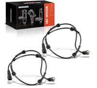 Frankberg 2x Capteurs ABS 2-Pôles Essieu Arrière Compatibles avec Kadjar HA HL 1.2L-1.8L 2015-2024 Koleo.s II HC 1.3L-2.0L 2016-2024 Remplacer# 818025257