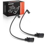 Frankberg 2x Capteurs d'usure de plaquette de frein de voiture Avant Compatibles avec A6 4G2 4GC 4G5 4GD 2012-2018 A7 Sportback 4GA 4GF 2012-2018 A8 2009-2018 Replacer# 4H0615121P