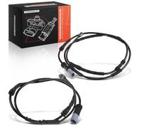 Frankberg 2x Capteurs d'usure de plaquette de frein de voiture Avant et Arrière Compatibles avec X3 F25 2010-2017 X4 F26 2014-2018 Replacer# 34356790303