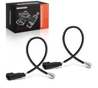 Frankberg 2x Capteurs d'Usure de Plaquettes de Frein 2-Pôles Avant Compatible avec Tourneo Custom V362 Bus F3 2.0L 2.2L 2012-2024 Transit V363 Bus FAD FBD 2.0L 2.2L 2013-2024 Remplacer# 1781726