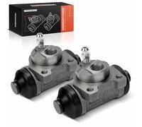 Frankberg 2x Cylindre de frein Essieu Arrière Compatible avec Berlingo Camionnette/MPV B9 1.6L 2008-Aujourd'hui Xsara Picasso N68 1.6L-2.0L 1999-2012 Partner Breakspace 5 G Remplacer# 4402C6