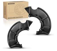 Frankberg 2x Déflecteurs Disque de Frein Avant Gauche Droite Compatible avec Leon 1M1 1.4L-2.8L 1999-2006 B.o.r.a 1J2 1.4L-2.8L 1998-2013 Golf IV 1J1 1.4L-3.2L 1997-2005 Remplacer# 1J0615312B