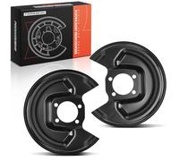 Frankberg 2x Déflecteurs Disque de Frein Essieu Arrière Compatibles avec Yaris P13 1.0L-1.8L 2011-2024 Yaris P9 1.0L-1.8L 2005-2012 Yaris Camionnette/Hatchback P13 1.0L 1.4L Remplacer# 478820D020