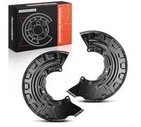 Frankberg 2x Déflecteurs Disques de Frein Avant Gauche Droite Compatibles avec Golf V 1K1 2.0L 2.5L 2004-2009 Passa.t 3C2 2.0L-3.6L 2005-2010 A3 Sportback 8PA 2.0L 2008-2013 Remplacer# 1K0615312C