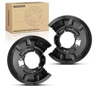 Frankberg 2x Déflecteurs Disques de Frein Compatibles avec Série 3 E46 2.5L-3.0L 1999-2005 Série 3 Cabriolet E46 3.0L 2000-2007 Série 3 Coupé E46 3.0L 2000-2006 Remplacer# 34211166108