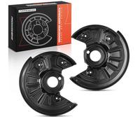 Frankberg 2x Déflecteurs Disques de Frein Essieu Arrière Compatibles avec A3 8V1 8VK 1.4L-2.0L 2012-2020 Golf VII Van 5G1 2.0L 2013-2014 Leon SC 5F5 1.4L-2.0L 2013-2018 Remplacer# 5Q0615612F