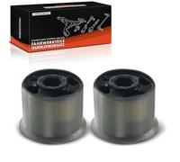Frankberg 2x Douille de bras de suspension Avant intérieur Arrière Compatible avec Cordoba 6L2 2002-2009 Ibiza III 6L1 2002-2009 Fabia I 6Y2 1999-2008 Remplacer# 1K0407183E