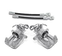 Frankberg 2x Étrier de frein + 2x Flexible de Frein Compatible avec A4 8D2 A4 Avant 8D5 A4 Avant 8D5 B5 Remplacer# 8E0615423