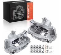 Frankberg 2x Étrier de frein Pince de frein Arrière avec support(Espacement de trous du support 140mm) Compatible avec Land Cruiser Prado GRJ12 KDJ12 KZJ12 LJ12 TRJ12 J12 J15 Remplacer# 4773034030