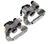 Frankberg 2x Étrier de frein Pince de frein Arrière Gauche Droite Aluminium Compatible avec 206 CC 206 206 SW Clio I 11 19 I 19 I Chamade 19 II Super 5 106 II 205 I 205 II 306 Remplacer# 440162