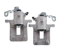 Frankberg 2x Étrier de frein Pince de frein Arrière Gauche Droite Aluminium Compatible avec A2 Cordoba Ibiza III Ibiza IV SportCoupé Ibiza IV ST Remplacer# 6Q0615424A